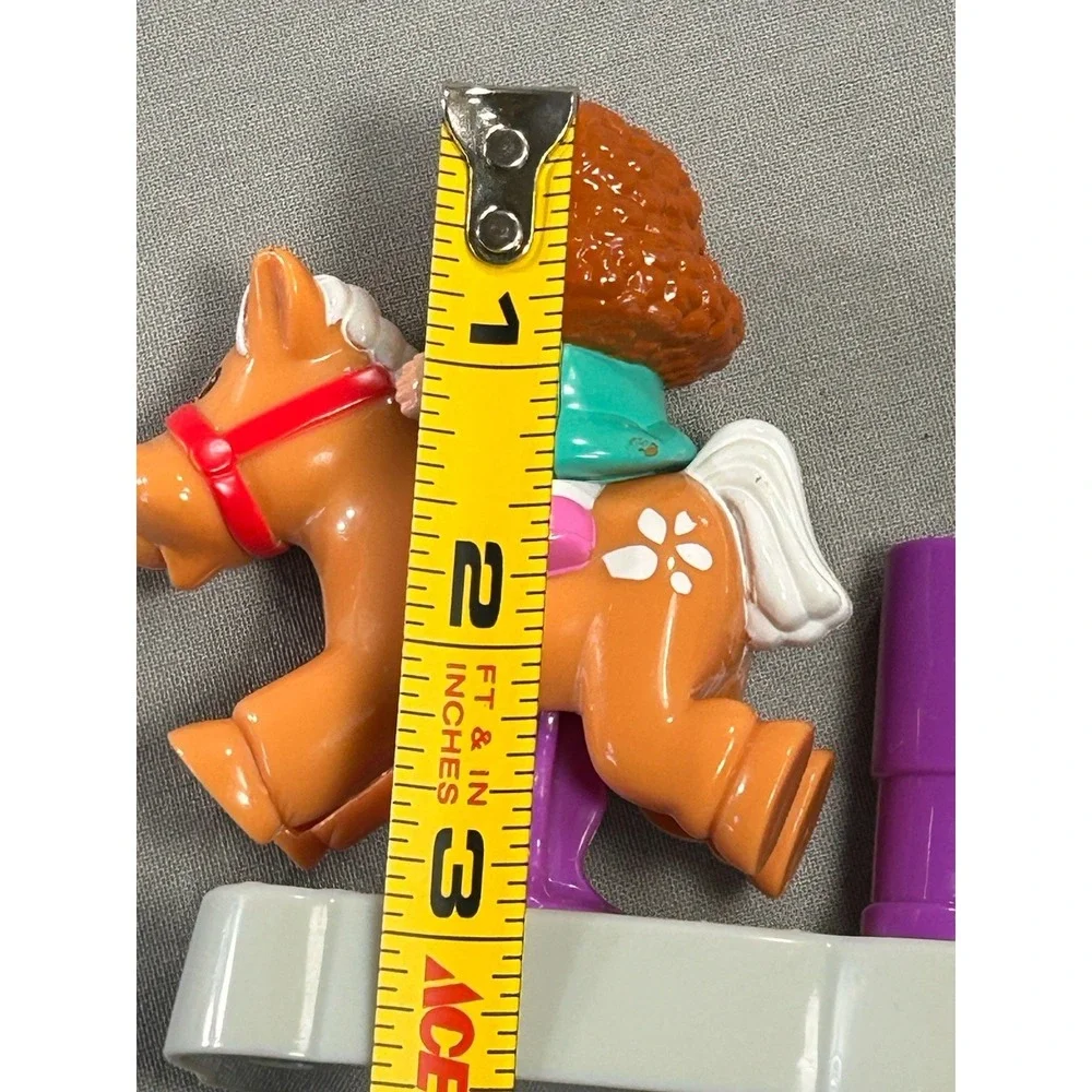 2004 Fisher-Price Little People Maggie on Horse Ride McDonald's Happy Meal toy